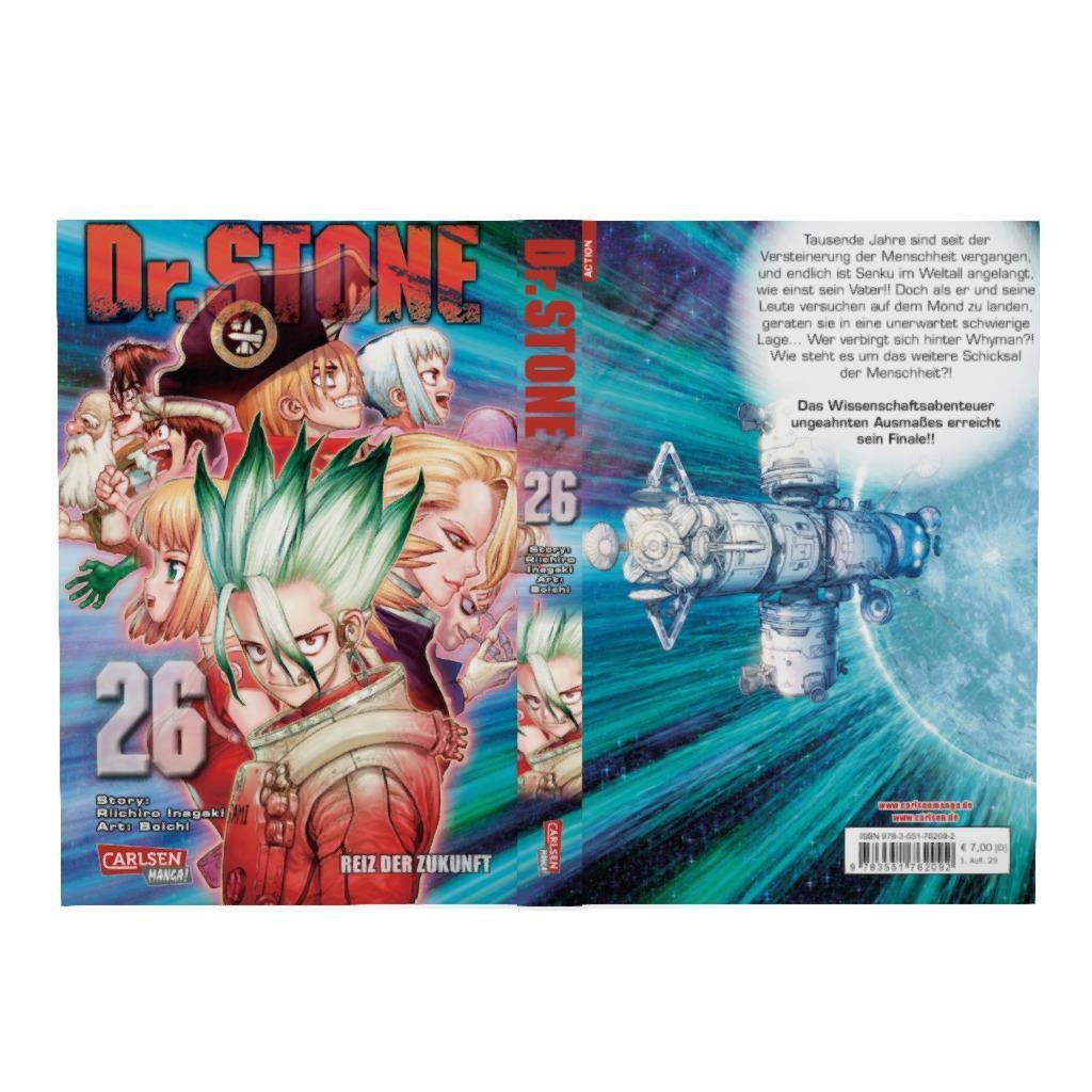 Bild: 9783551762092 | Dr. Stone 26 | Verrückte Abenteuer, Action und Wissenschaft! | Buch