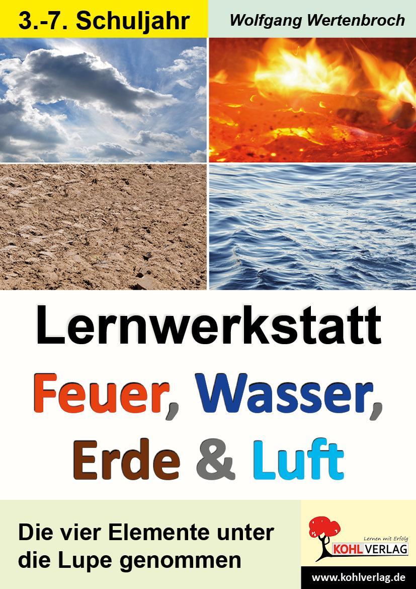 Cover: 9783866326699 | Lernwerkstatt - Feuer, Wasser, Erde und Luft | Taschenbuch | 48 S.