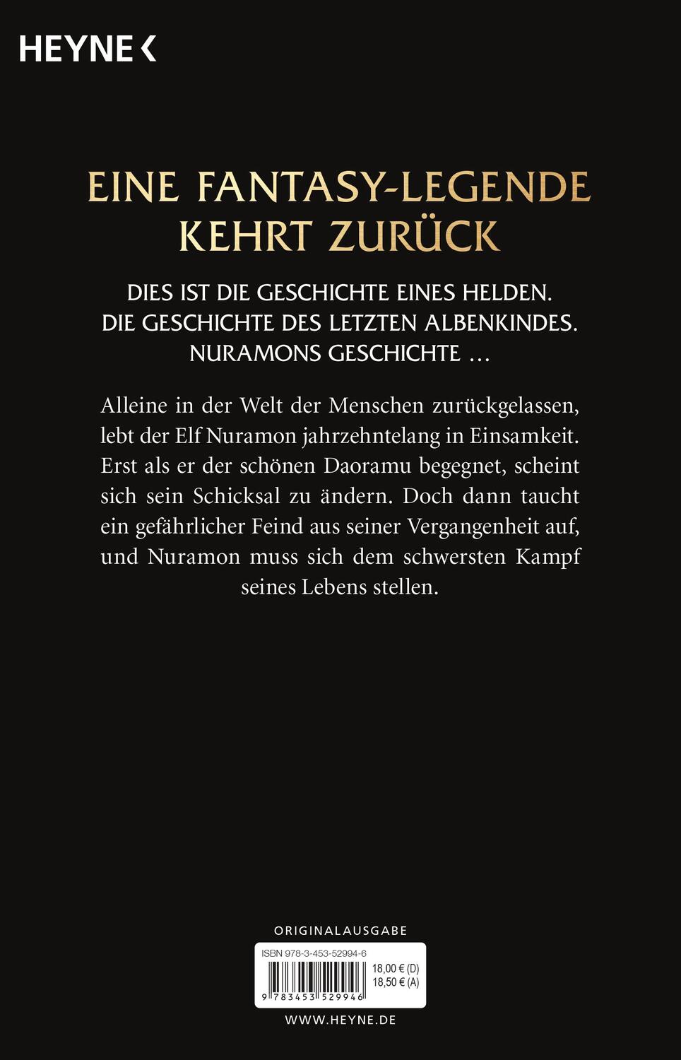 Bild: 9783453529946 | Nuramon | Ein Elfenroman | James A. Sullivan | Taschenbuch | 823 S.