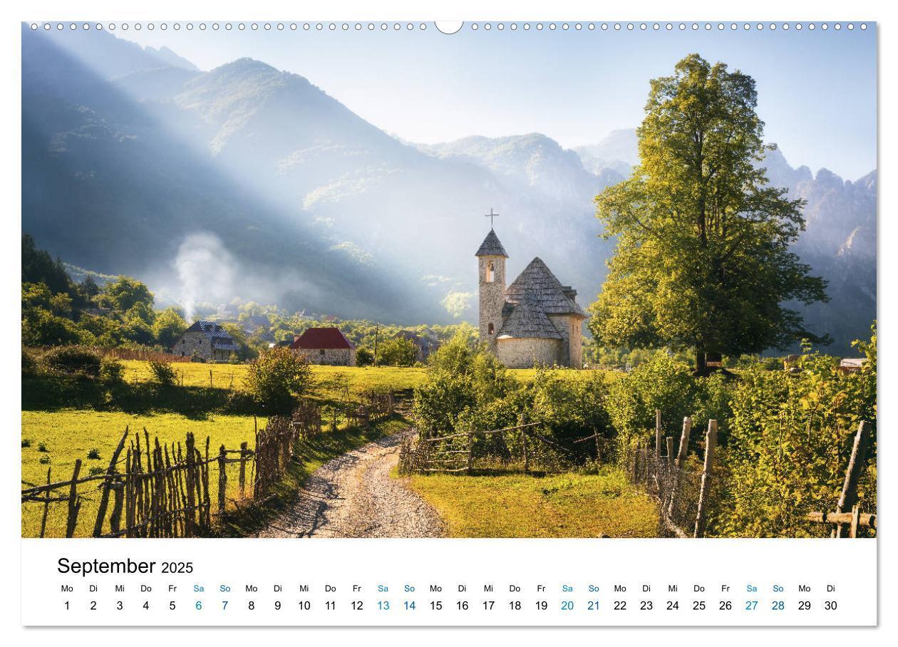 Bild: 9783435283286 | Albanien - Europas geheimes Paradies (Wandkalender 2025 DIN A2...