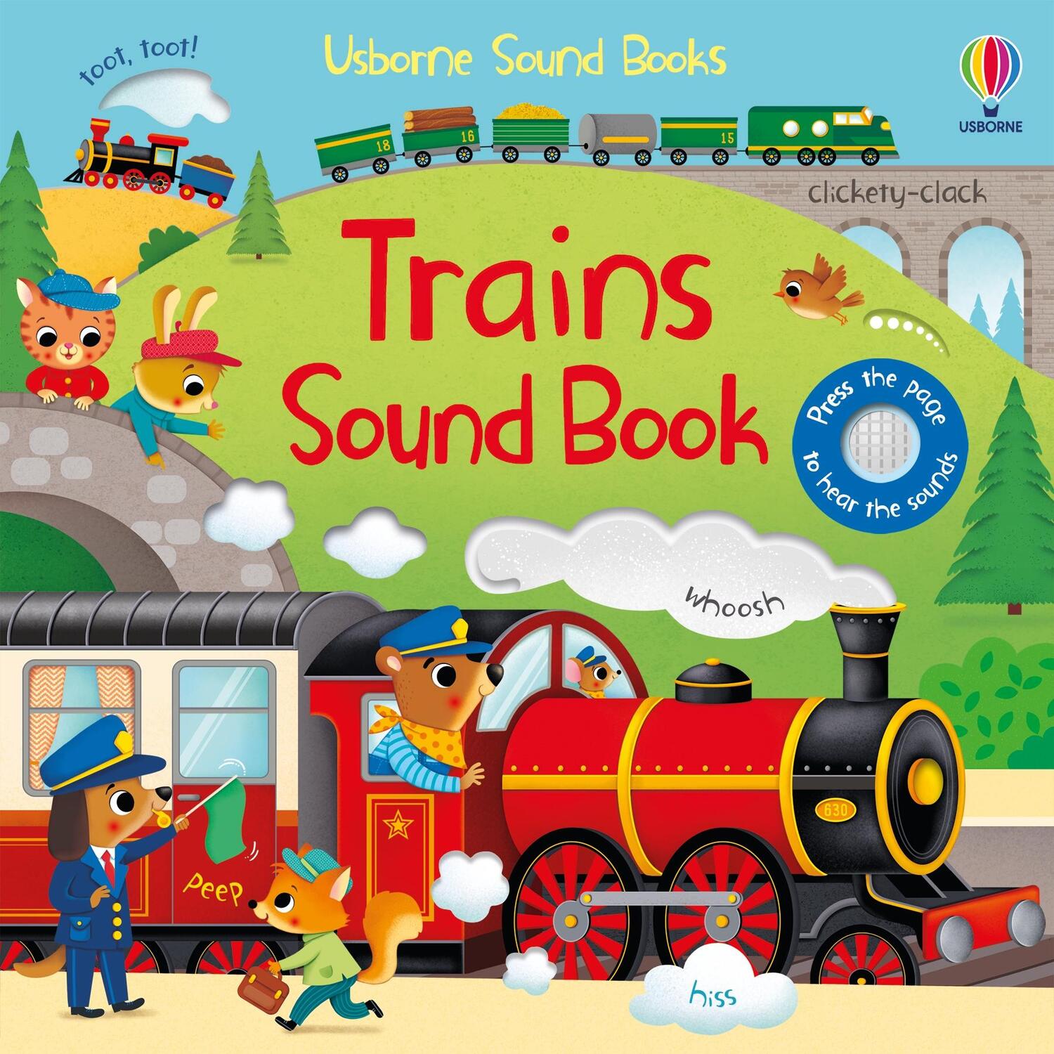 Cover: 9781803706580 | Trains Sound Book | Sam Taplin | Sound Books | Papp-Bilderbuch | 2023