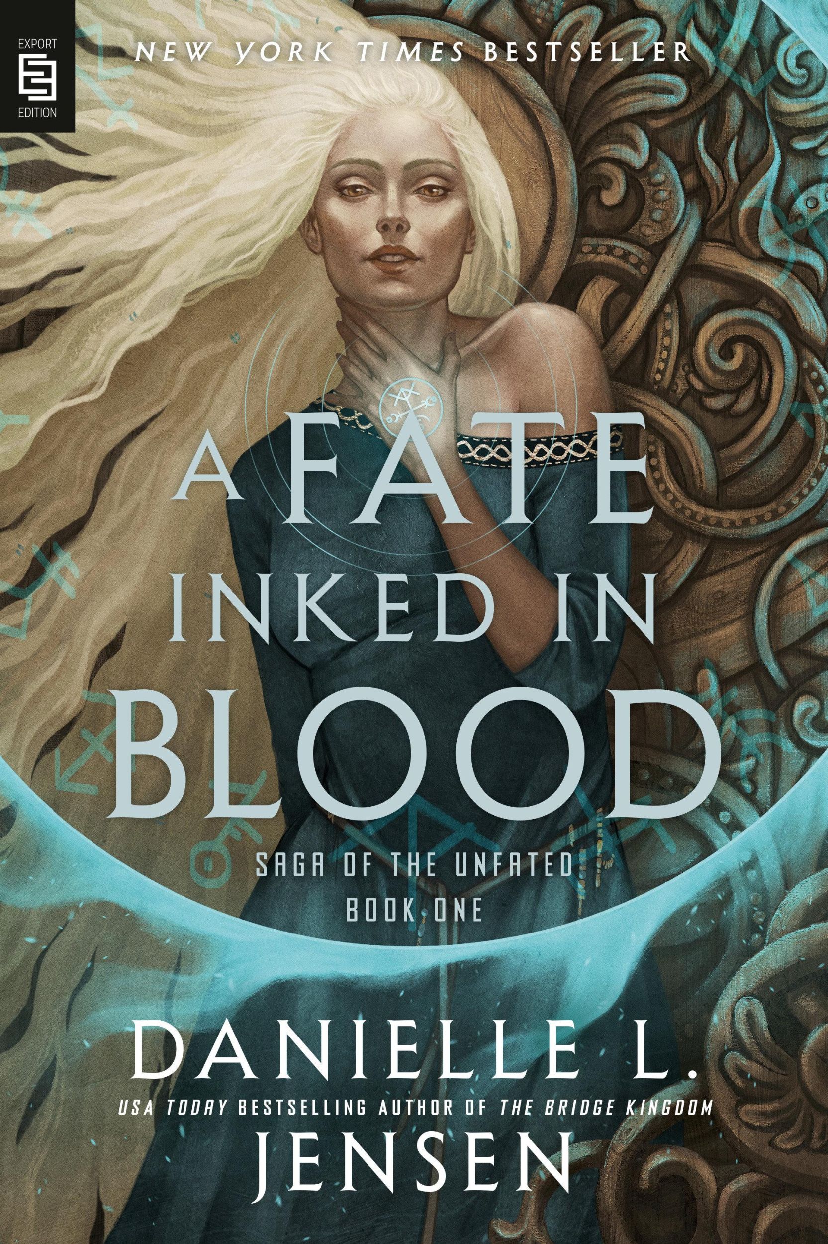 Cover: 9780593983423 | A Fate Inked in Blood | Book One of the Saga of the Unfated | Jensen