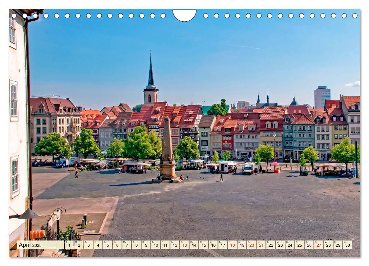 Bild: 9783435319572 | Erfurt - meine Stadt mit viel Herz (Wandkalender 2025 DIN A4 quer),...