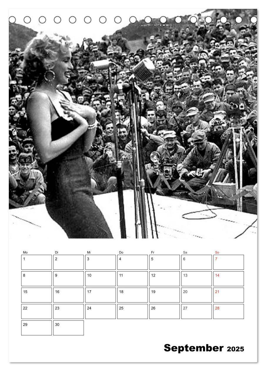 Bild: 9783457023549 | Marilyn Monroe. Weltstar und Sexsymbol (Tischkalender 2025 DIN A5...