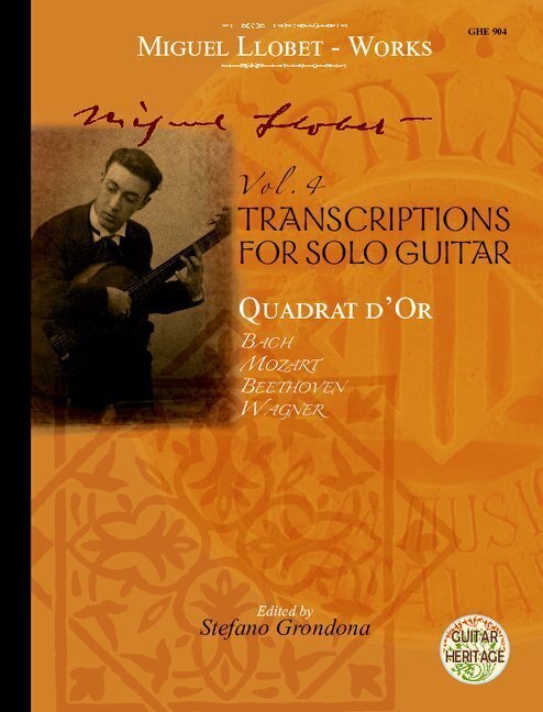 Cover: 9783890449043 | Transcriptions for Solo Guitar | Quadrat d'Or. Band 4. Gitarre. | 2019