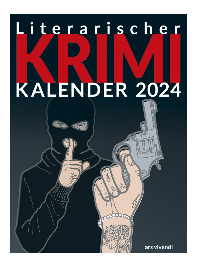 Cover: 9783747204955 | Literarischer Krimi - Kalender 2024 | Wochenkalender | Verlag | 53 S.