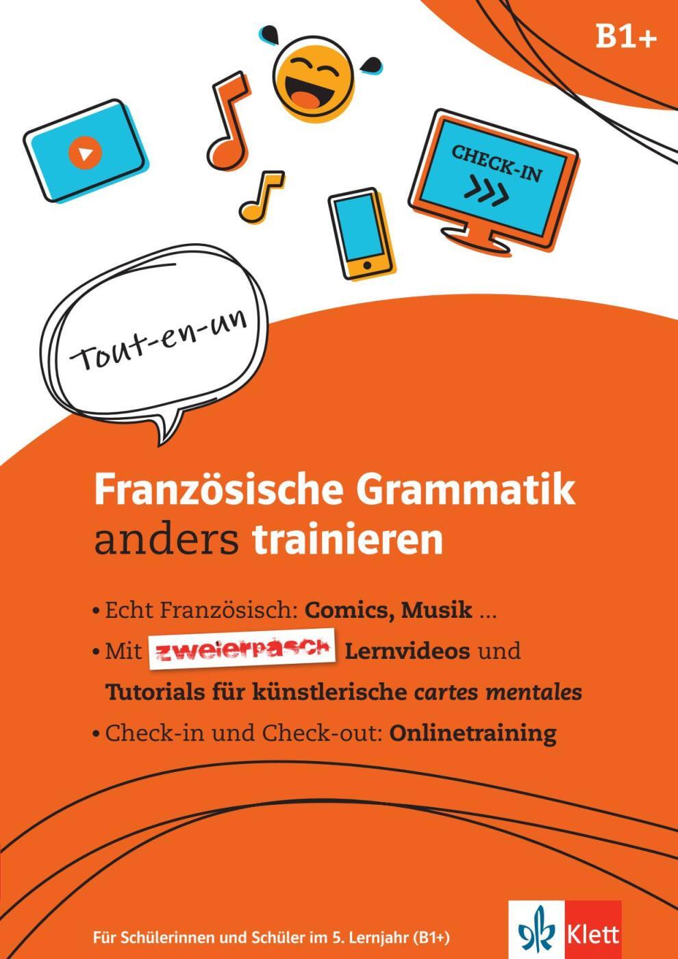 Cover: 9783125256682 | Französische Grammatik anders trainieren 5. Lernjahr. Trainingsheft...