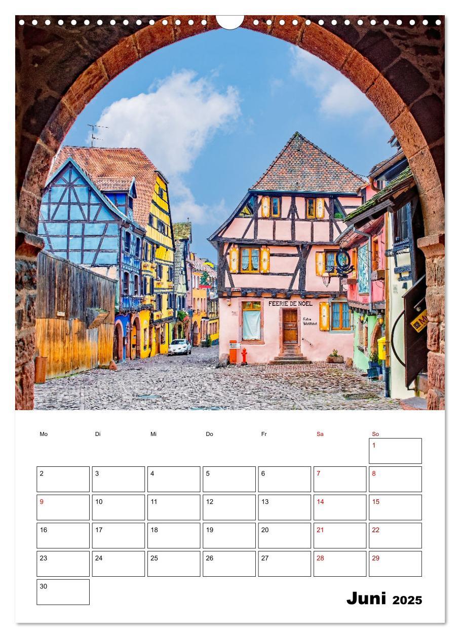 Bild: 9783435860043 | Elsass - Impressionen (Wandkalender 2025 DIN A3 hoch), CALVENDO...