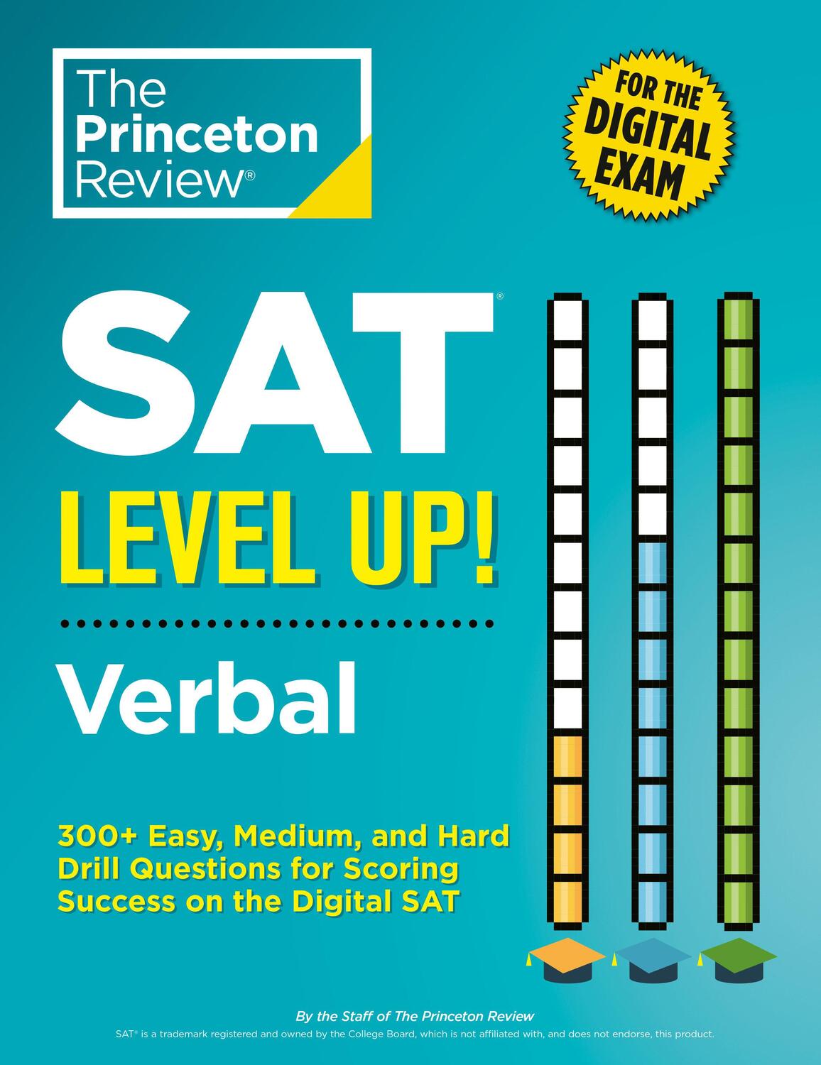 Cover: 9780593516546 | SAT Level Up! Verbal: 300+ Easy, Medium, and Hard Drill Questions...
