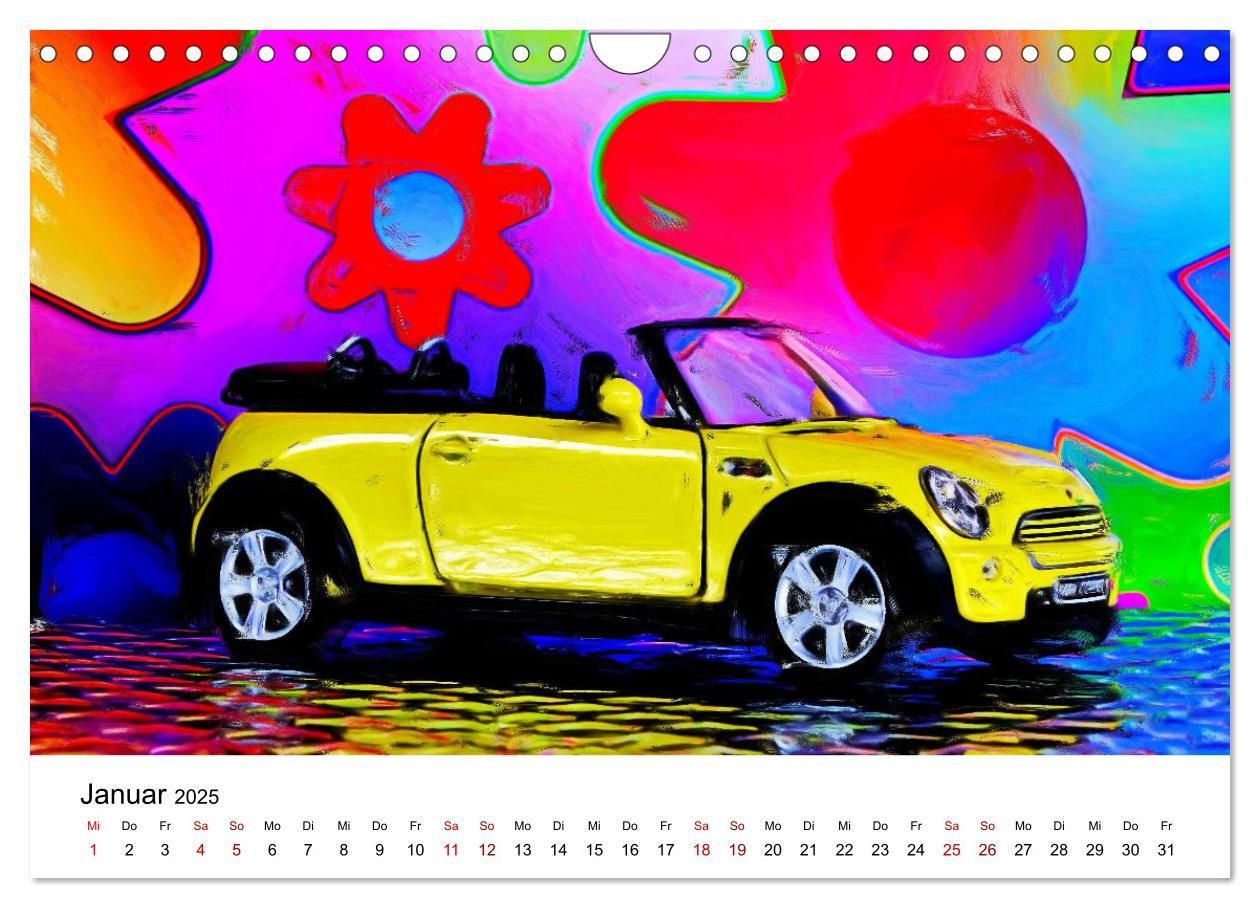 Bild: 9783435019878 | Surreale Autowelten (Wandkalender 2025 DIN A4 quer), CALVENDO...