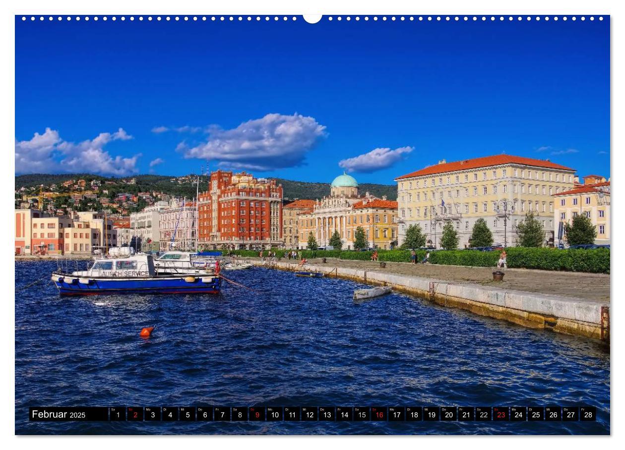 Bild: 9783435565818 | Triest - Habsburger Erbe und italienisches Flair (Wandkalender 2025...