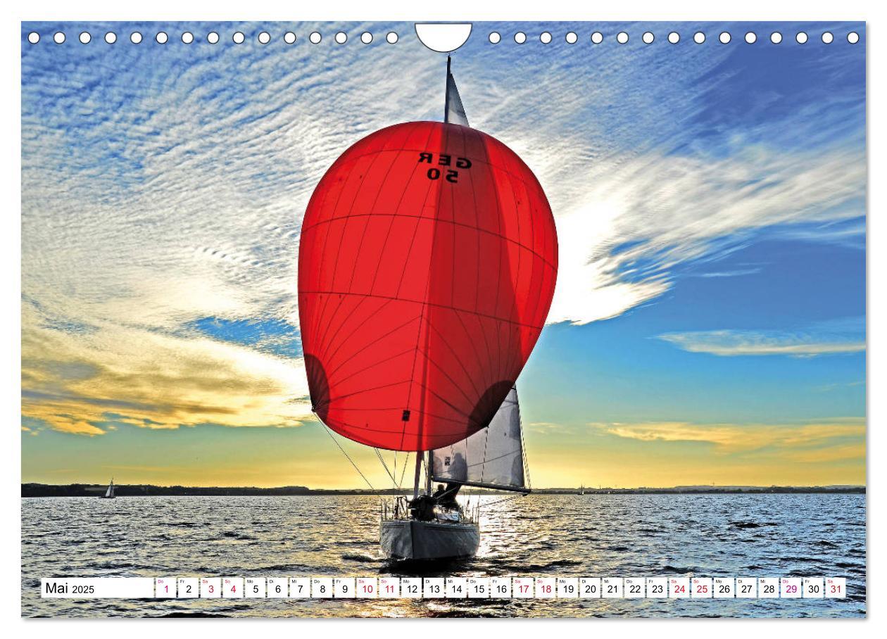 Bild: 9783435322992 | Leidenschaft Segeln (Wandkalender 2025 DIN A4 quer), CALVENDO...