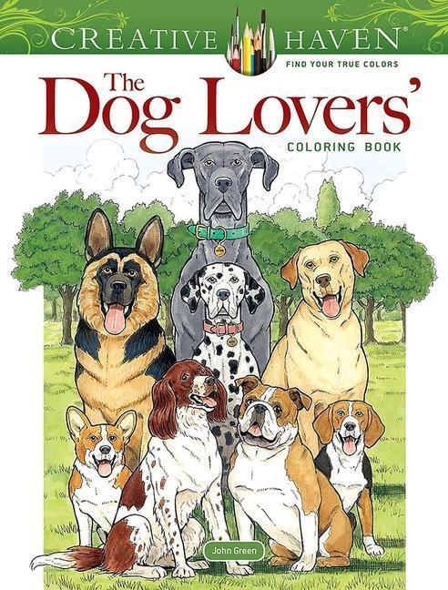 Cover: 9780486851679 | Creative Haven the Dog Lovers' Coloring Book | John Green | Buch