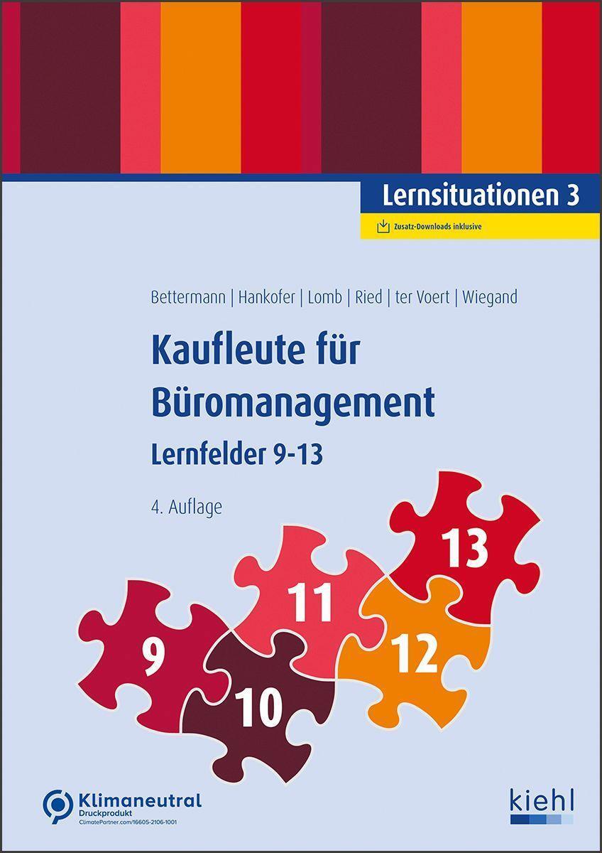 Cover: 9783470661445 | Kaufleute für Büromanagement - Lernsituationen 3 | Lernfelder 9-13