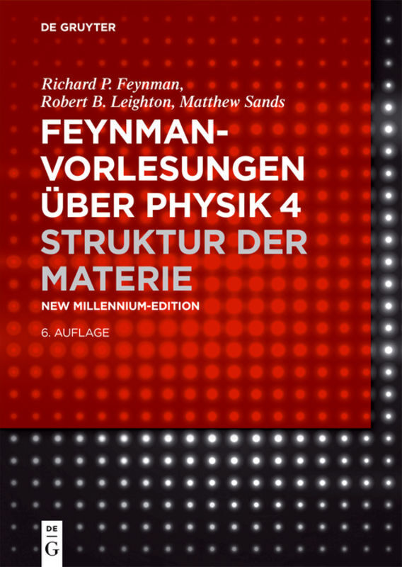 Cover: 9783110444575 | Struktur der Materie | Richard P. Feynman | Buch | XXII | Deutsch