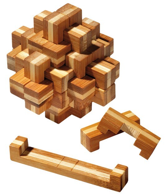 Cover: 4014156060531 | Philos 6053 - Verflixter Knoten, Bambus, 24 Puzzle Teile | Puzzle