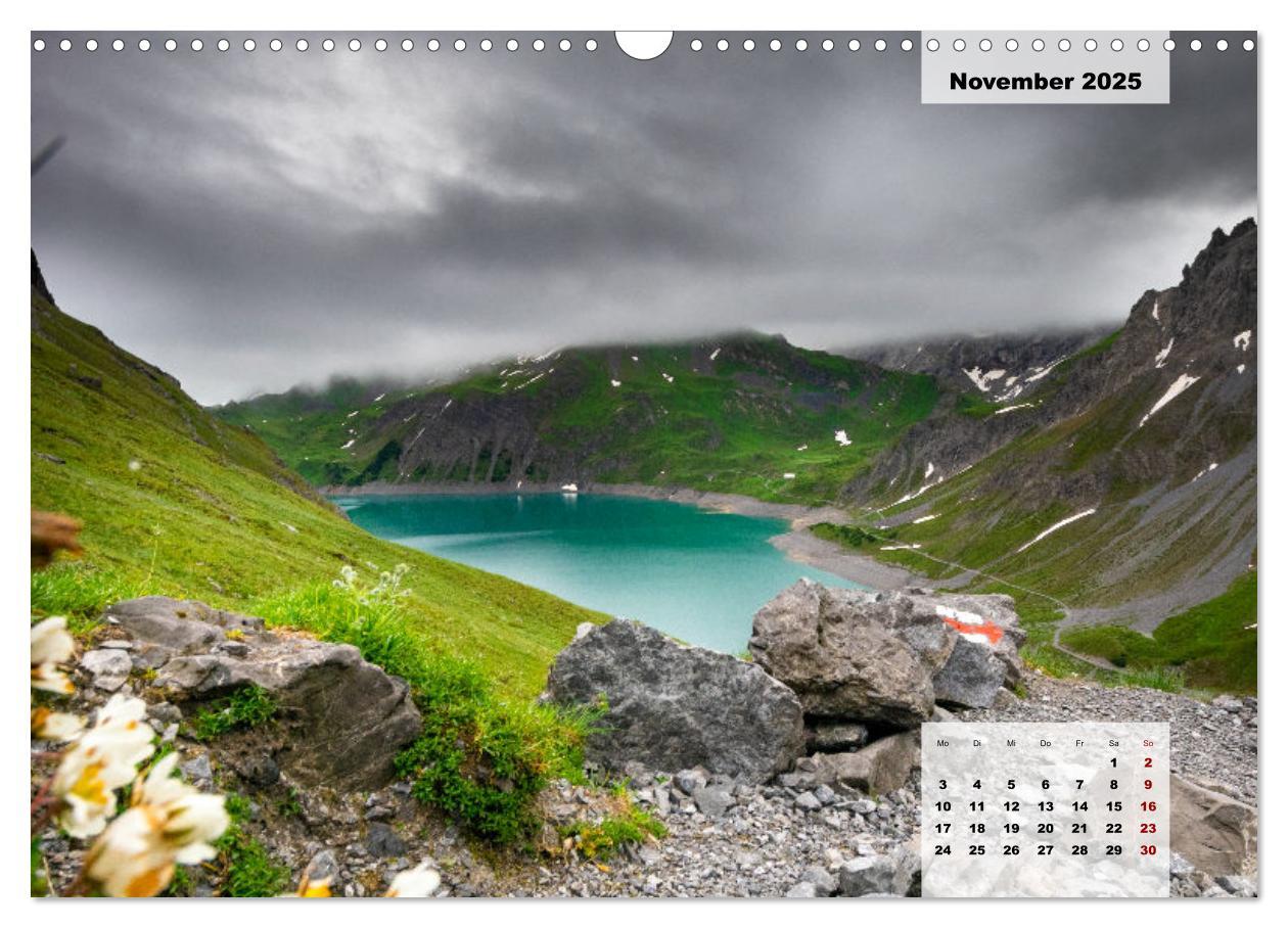 Bild: 9783435023660 | Lünersee - die blaue Perle der Alpen (Wandkalender 2025 DIN A3...