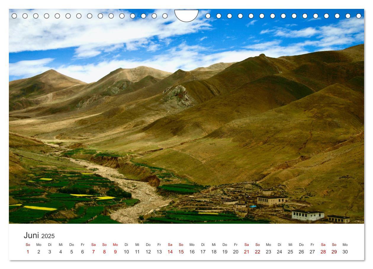 Bild: 9783435006540 | Tibet - Am Fuße des Mount Everest. (Wandkalender 2025 DIN A4 quer),...