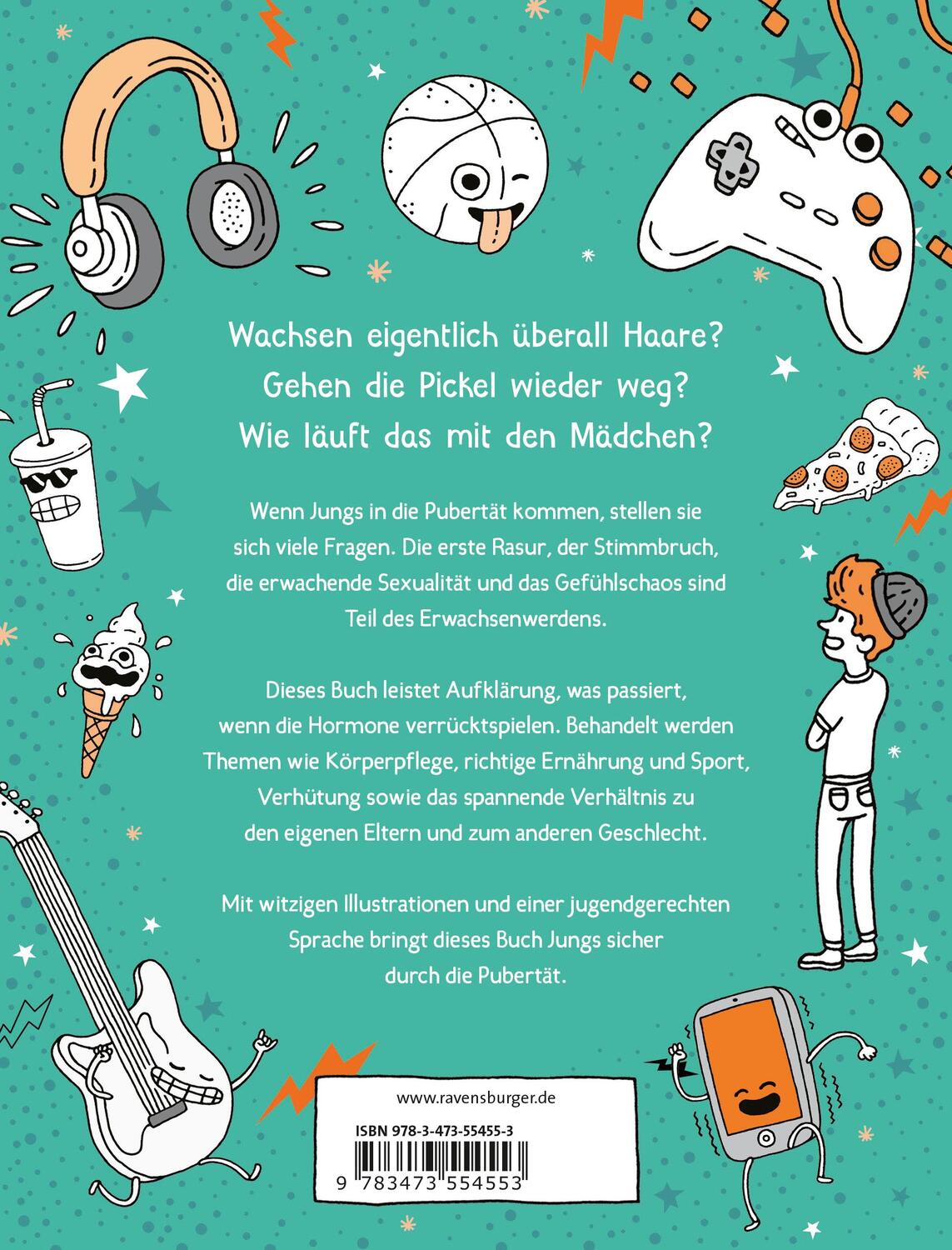 Rückseite: 9783473554553 | Nur für Boys - Alles was du wissen musst | Lizzie Cox | Taschenbuch