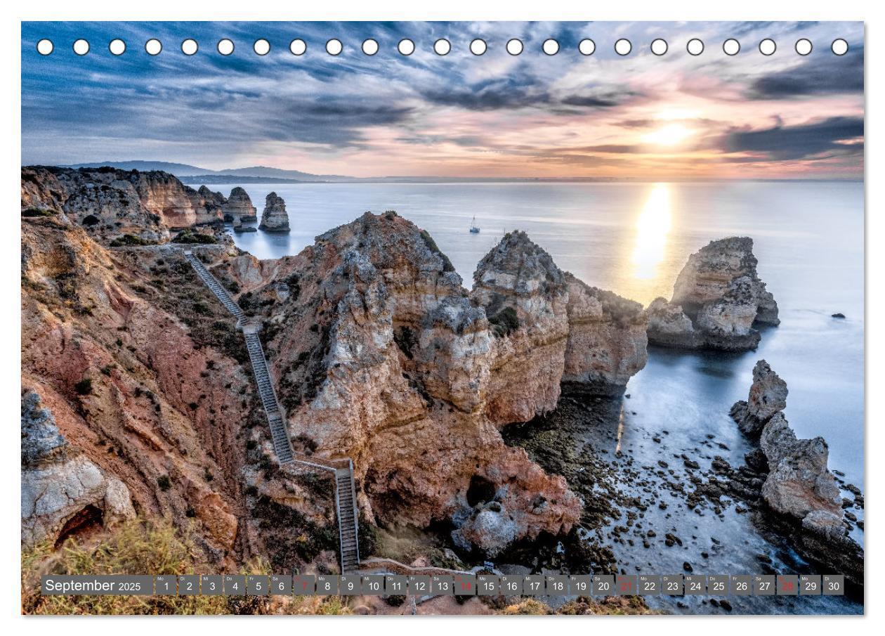 Bild: 9783435041305 | Die Algarve - Portugals märchenhafte Felsenküste (Tischkalender...