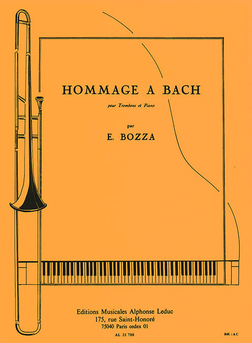 Cover: 9790046217883 | Hommage A Bach | Eugène Bozza | Buch | Alphonse Leduc