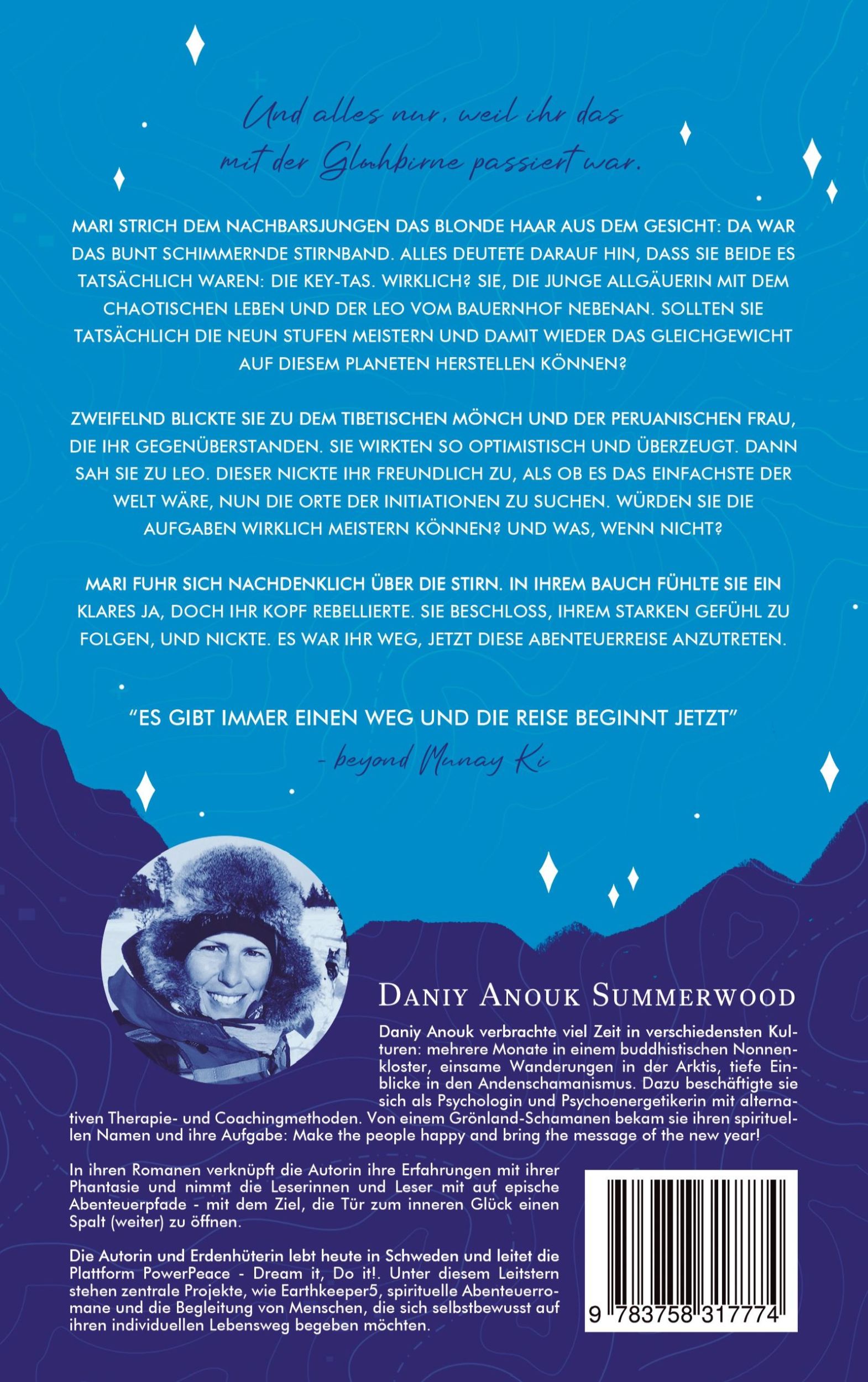 Rückseite: 9783758317774 | Die blaue Trommel | Daniy Anouk Summerwood | Taschenbuch | 272 S.