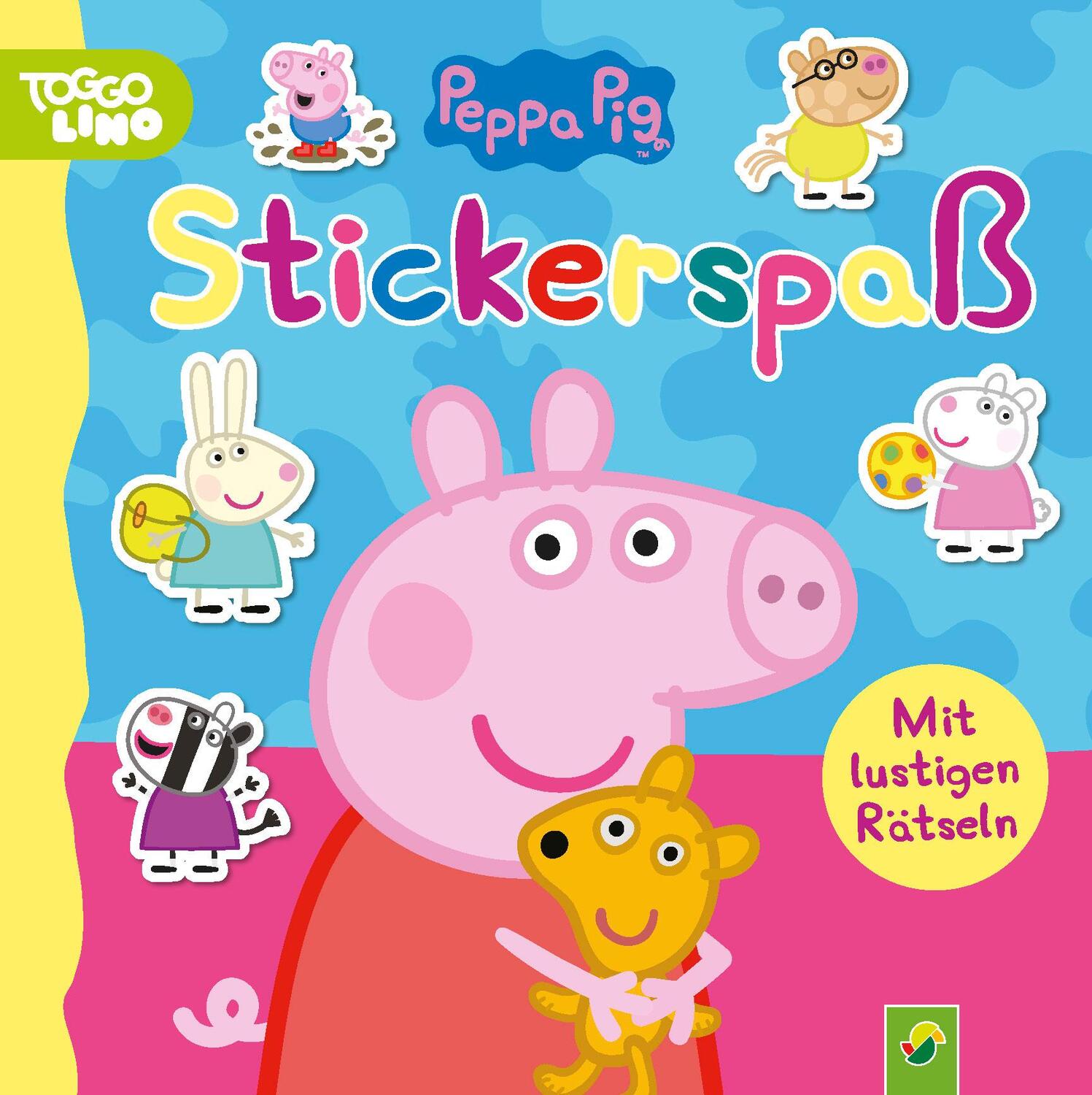 Cover: 9783849914707 | Peppa Pig Stickerspaß | Mit lustigen Rätseln | Taschenbuch | Peppa Pig