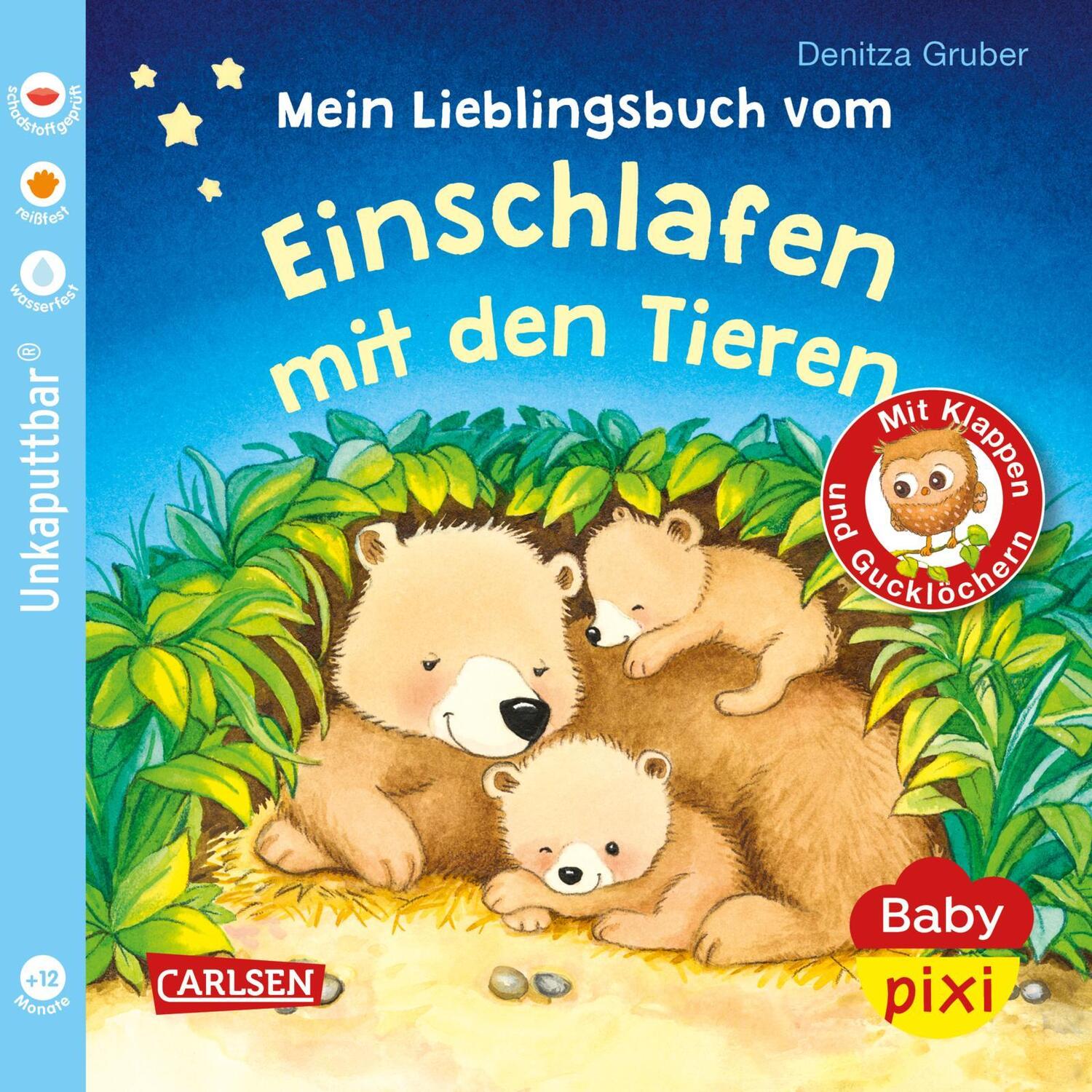 Cover: 9783551051981 | Baby Pixi (unkaputtbar) 96: Mein Lieblingsbuch vom Einschlafen mit...