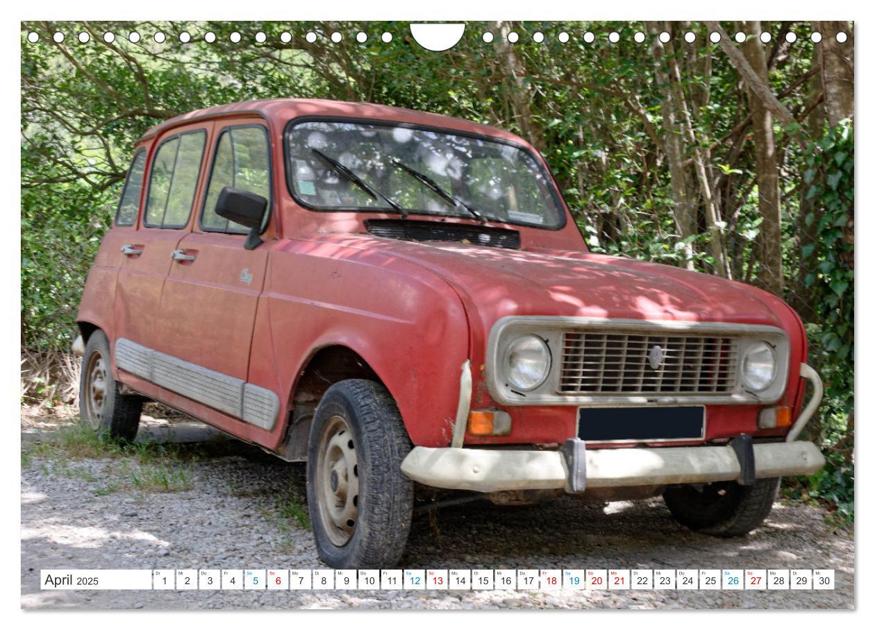 Bild: 9783383859311 | Renault 4 - Kultfahrzeug und Wegbegleiter (Wandkalender 2025 DIN A4...