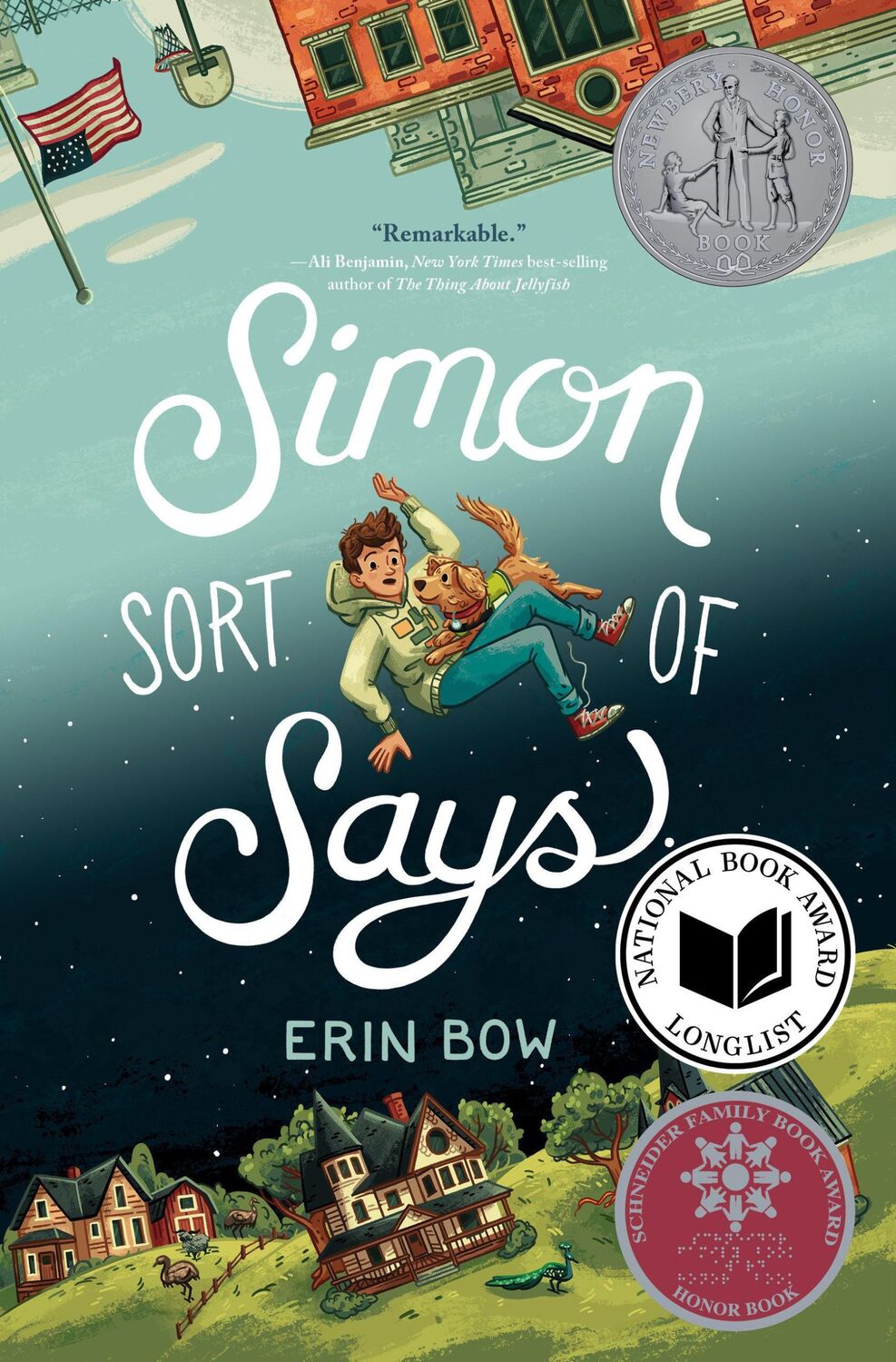 Cover: 9781368082853 | Simon Sort of Says | Newbery Honor Award Winner | Erin Bow | Buch