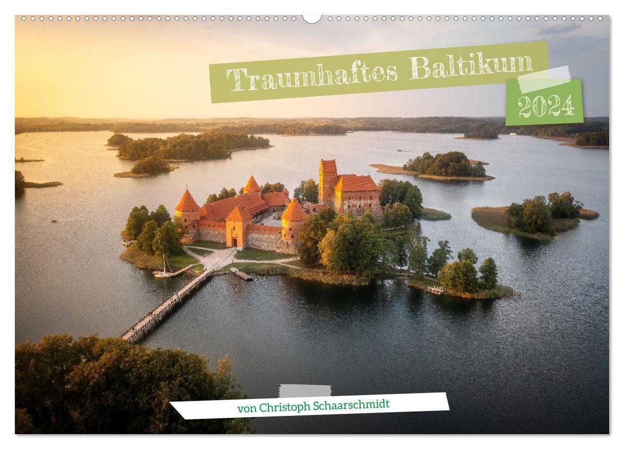 Cover: 9783383688300 | Traumhaftes Baltikum (Wandkalender 2024 DIN A2 quer), CALVENDO...