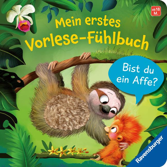 Cover: 9783473417971 | Mein erstes Vorlese-Fühlbuch - Bist du ein Affe? | Kathrin Lena Orso