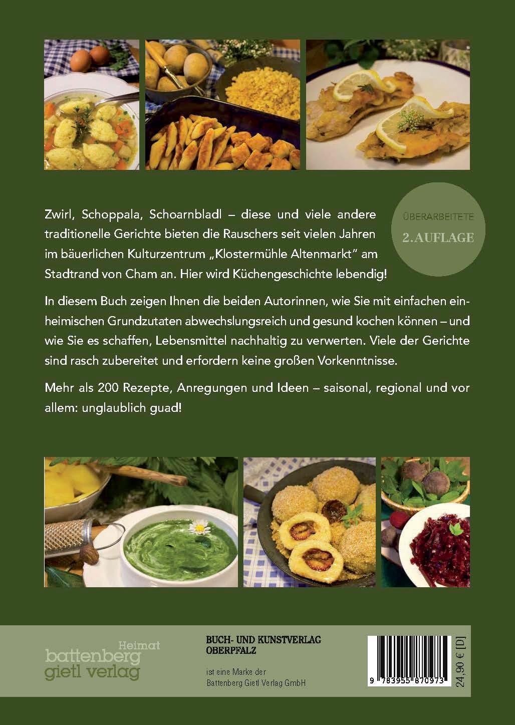 Rückseite: 9783955870973 | Großes Oberpfälzer Kochbuch | So schmeckt's dahoam! | Rauscher (u. a.)