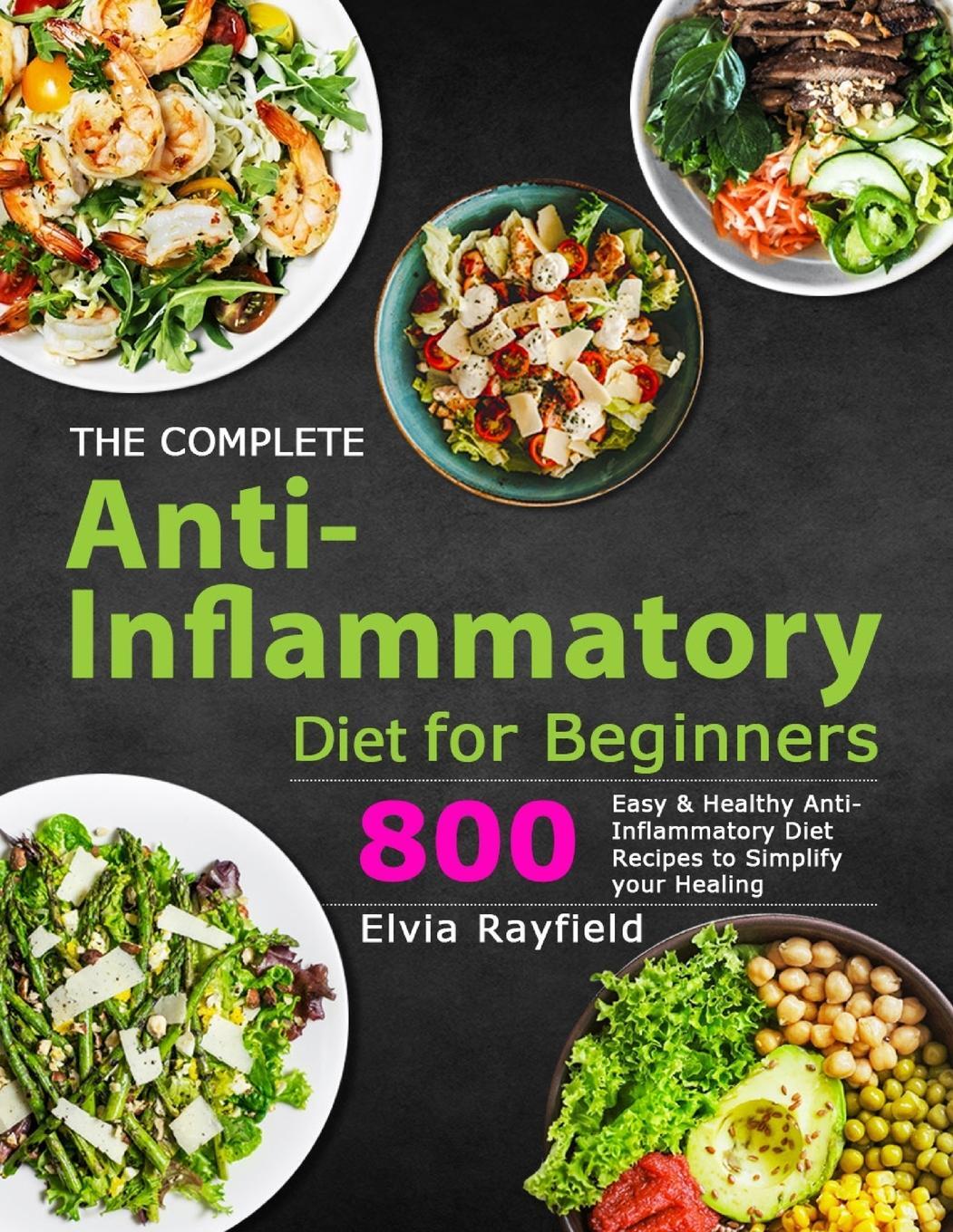 Cover: 9781801210621 | The Complete Anti-Inflammatory Diet for Beginners | Elvia Rayfield