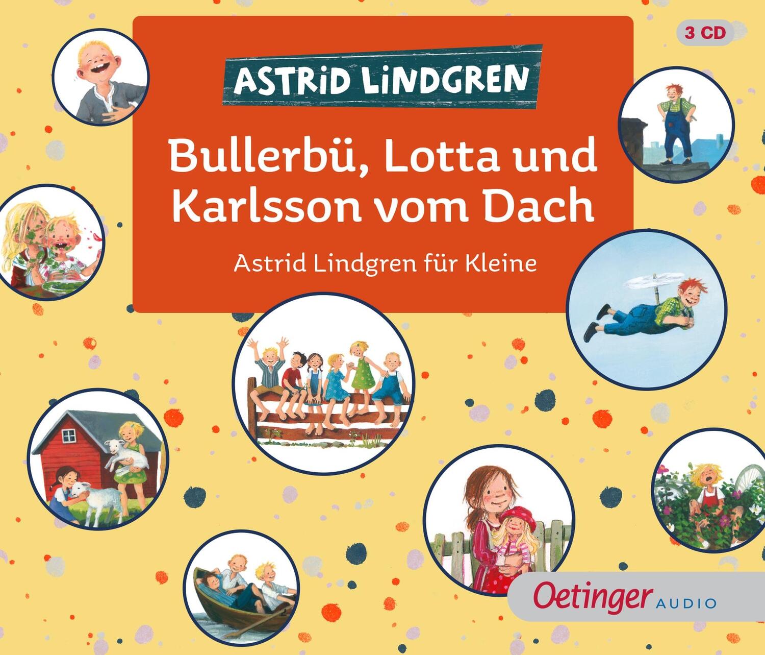 Cover: 9783837391657 | Bullerbü, Lotta und Karlsson vom Dach | Astrid Lindgren für Kleine