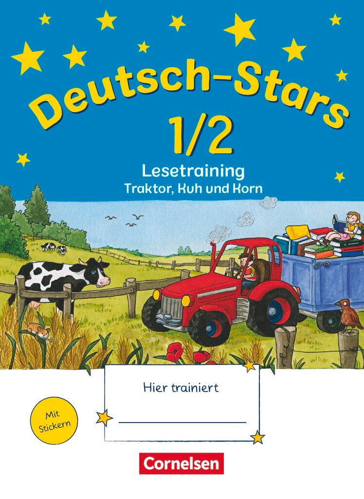 Cover: 9783637025721 | Deutsch-Stars. 1./2. Schuljahr. Lesetraining Traktor, Kuh und Korn