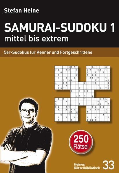 Cover: 9783939940326 | Samurai-Sudoku 1 mittel bis extrem | Stefan Heine | Taschenbuch | 2012