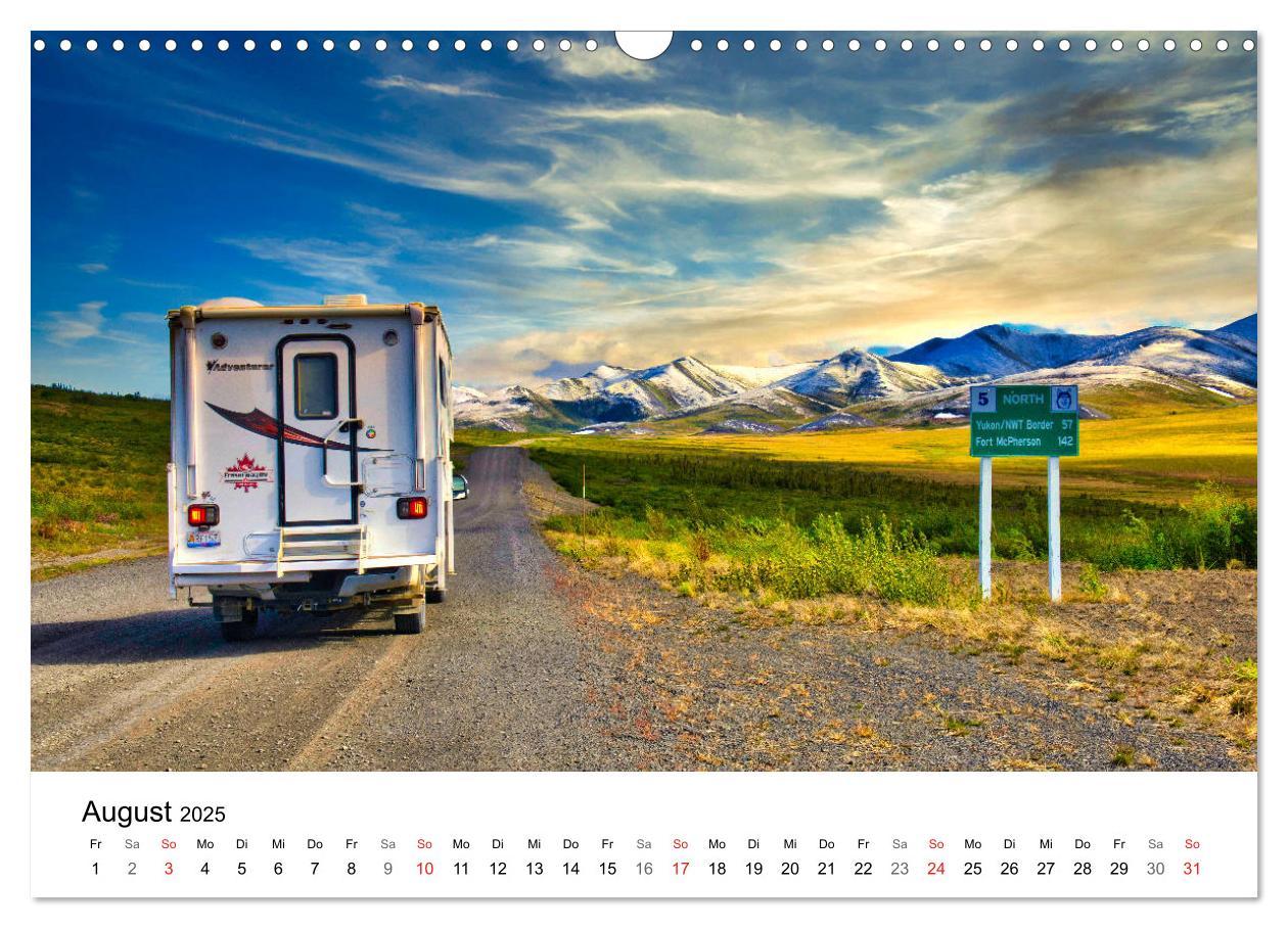 Bild: 9783435304783 | KANADA Mit dem Camper quer durch die Rockies (Wandkalender 2025 DIN...