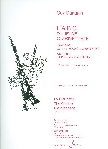 Cover: 9790043017073 | Abc De Jeune Clarinettiste 1 | Dangain | Buch | EAN 9790043017073