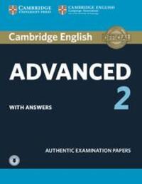 Cover: 9781316504499 | Cambridge English Advanced 2 Student's Book with Answers and Audio