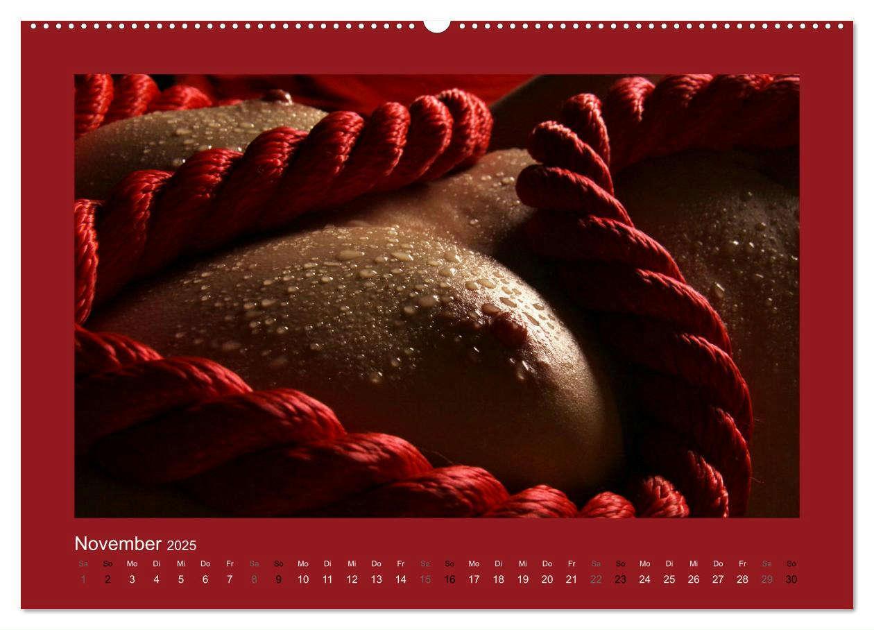 Bild: 9783435690237 | Glanzperlen - Wassertropfen auf nackter Haut (Wandkalender 2025 DIN...