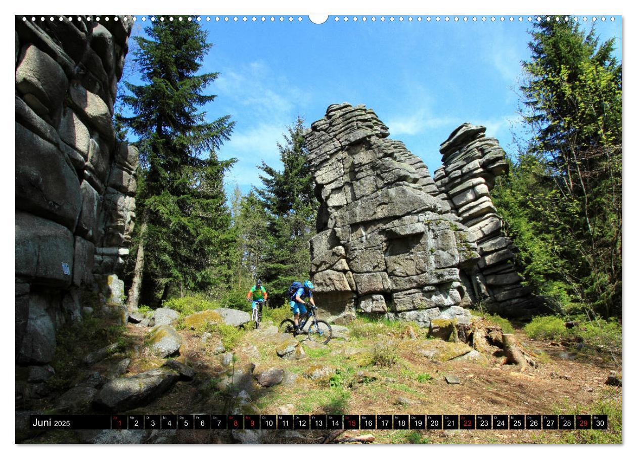 Bild: 9783435348343 | Mountainbike Traumpfade (hochwertiger Premium Wandkalender 2025 DIN...