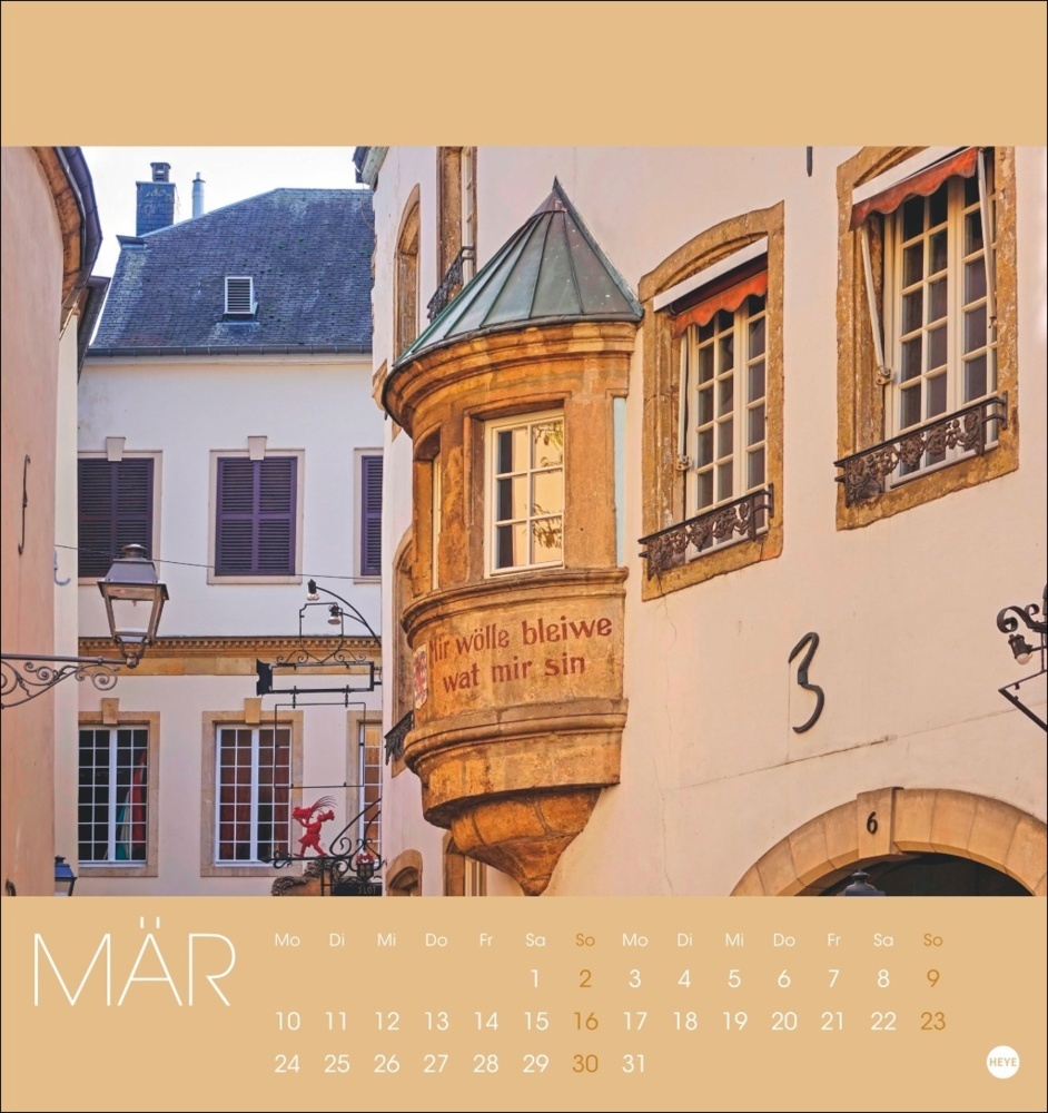 Bild: 9783756408696 | Luxemburg Postkartenkalender 2025 | Kalender | Spiralbindung | 13 S.