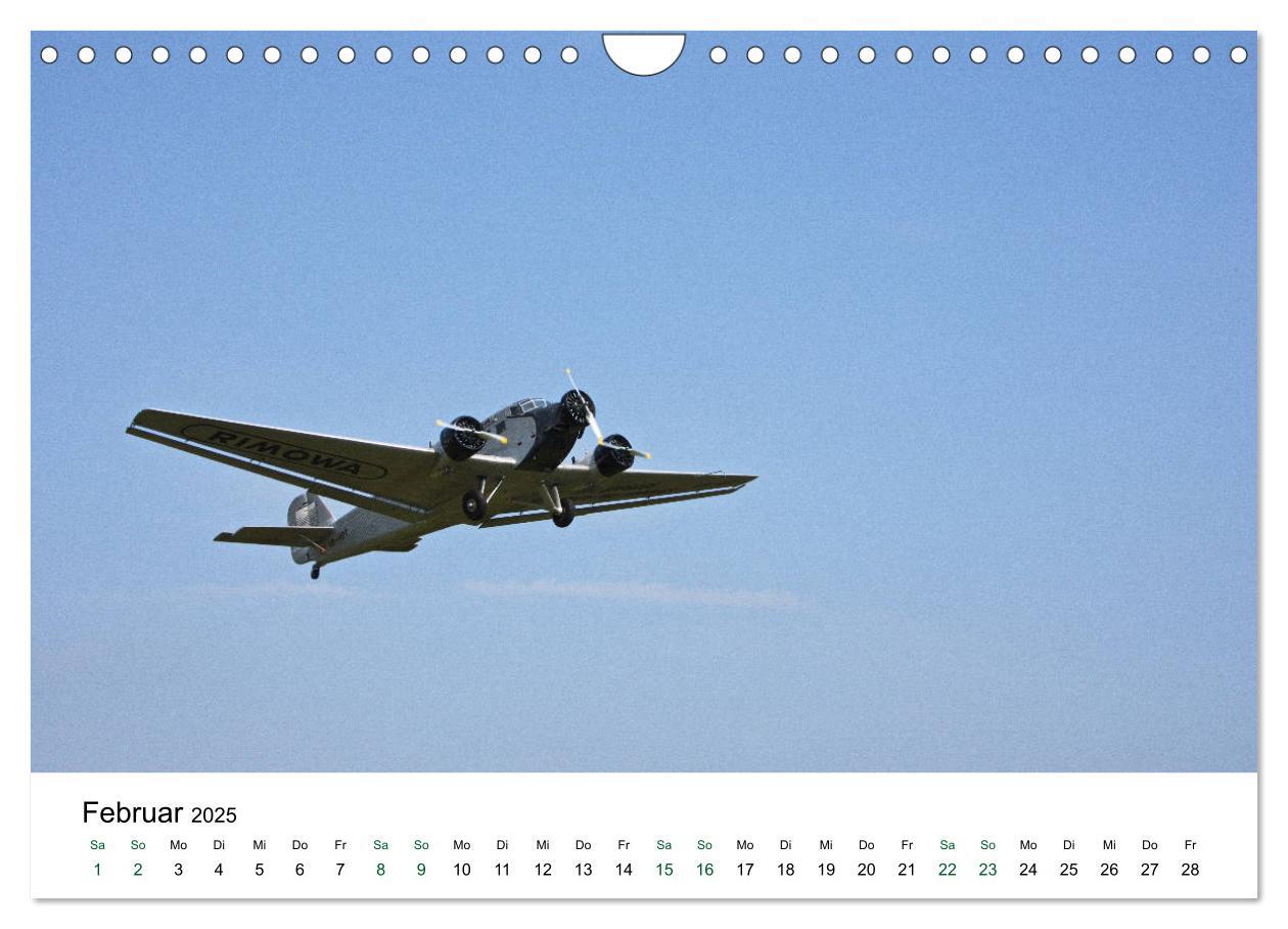 Bild: 9783435390632 | Junkers Ju 52 Die Legende (Wandkalender 2025 DIN A4 quer), CALVENDO...