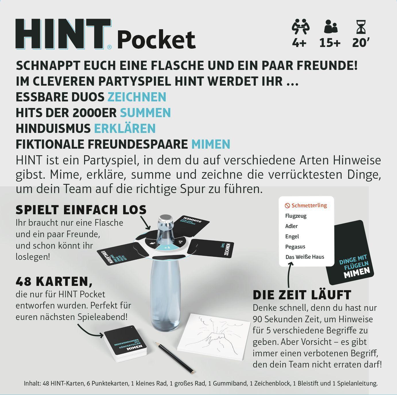 Bild: 5704339005211 | HINT Pocket | Bezzerwizzer Studio | Spiel | BEZD0006 | Deutsch | 2023