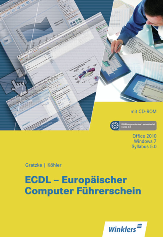 Cover: 9783804546950 | ECDL - Europäischer Computer Führerschein, m. CD-ROM | Gratzke (u. a.)
