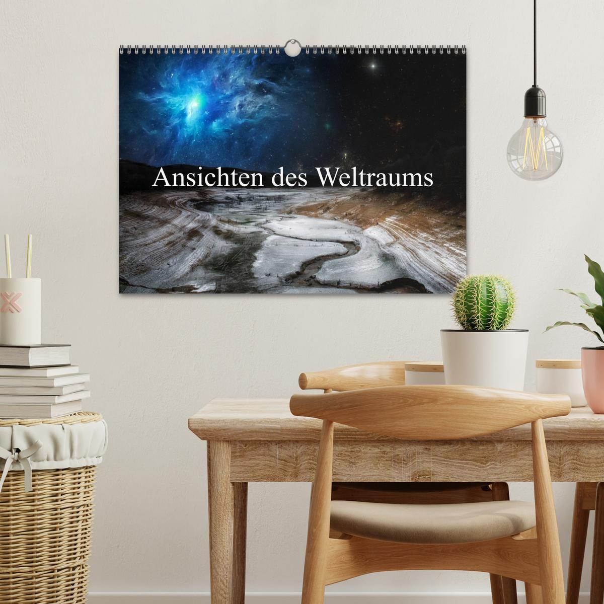 Bild: 9783435570928 | Ansichten des Weltraums (Wandkalender 2025 DIN A3 quer), CALVENDO...