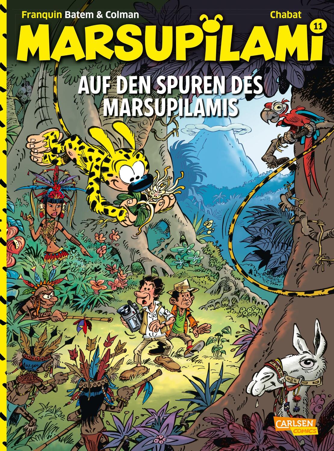 Cover: 9783551799111 | Marsupilami 11: Auf den Spuren des Marsupilamis | Franquin (u. a.)