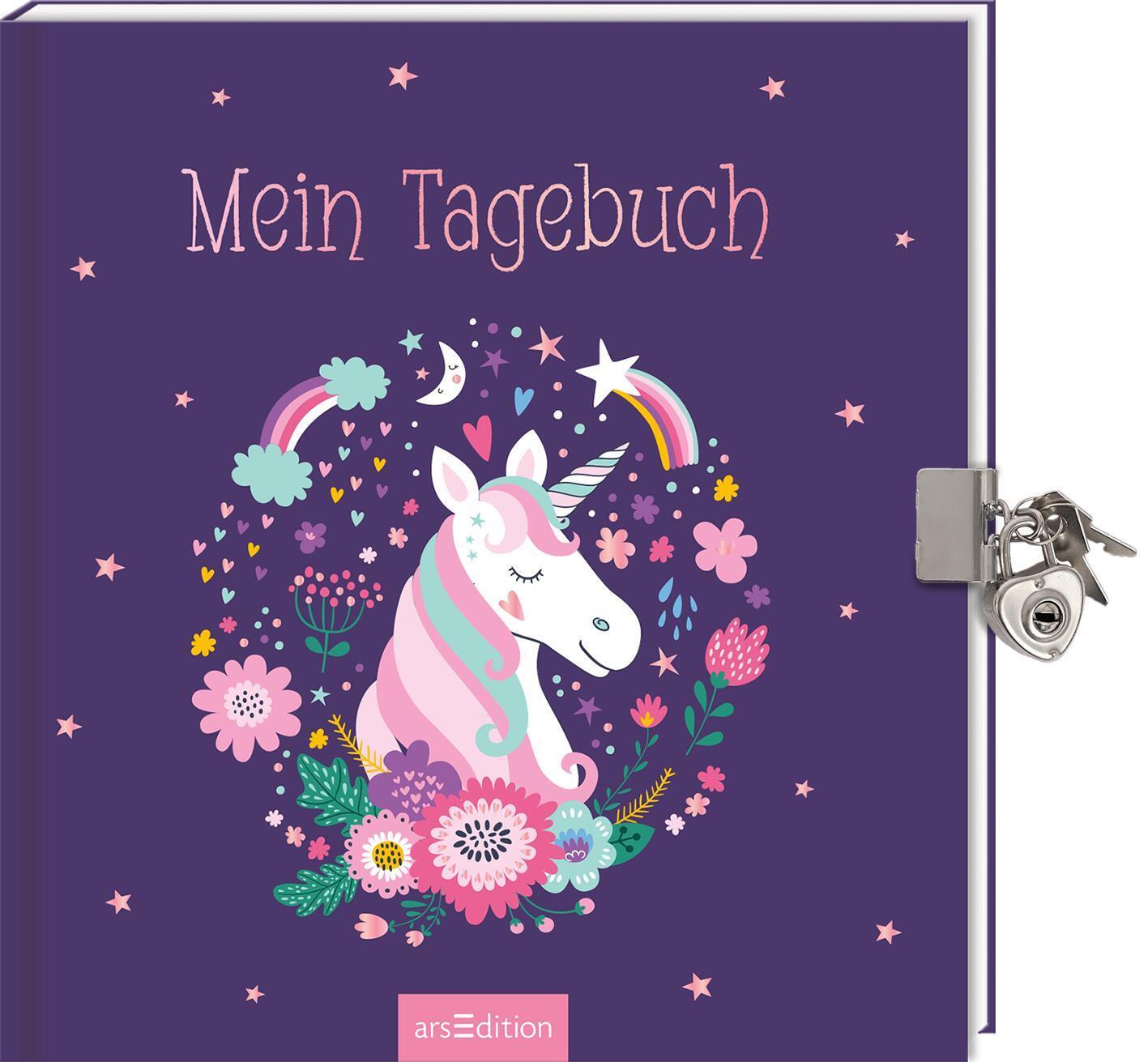 Cover: 4014489134039 | Tagebuch mit Schloss - Einhorn | Buch | 80 S. | Deutsch | 2024