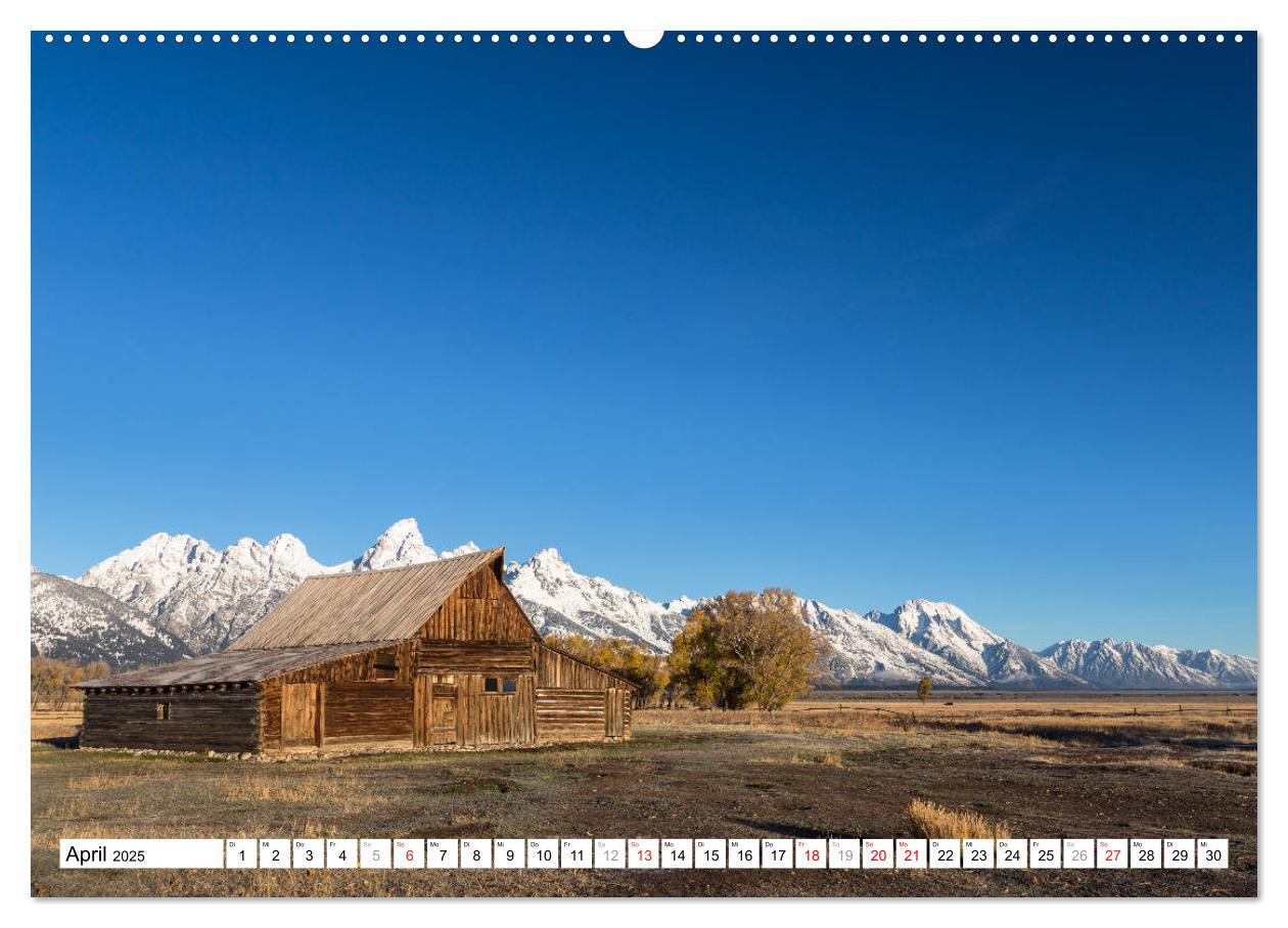 Bild: 9783435404070 | Grand Teton National Park (Wandkalender 2025 DIN A2 quer), CALVENDO...